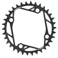 Priekinė žvaigždė SRAM CR T-TYPE 34T STEEL 104 BLK