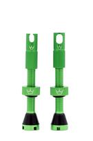 Bekamerinės sistemos ventiliai PEATY S X CHRIS KING (MK2) EMERALD TUBELESS VALVES 42MM (PTV2-42-EMR-12)