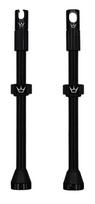 Bekamerinės sistemos ventiliai PEATY S X CHRIS KING (MK2) BLACK TUBELESS VALVES - 80MM (PTV2-80-BLK-12)
