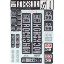 Amortizatorių lipdukai ROCKSHOX DECAL KIT 35MM DC POLAR GREY