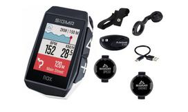 Sigma GPS dviračio kompiuteris ROX 11.1 EVO + sensorių komplektas (baltas)