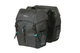 Dviračio krepšiai ant bagažinės BASIL DISCOVERY 365D TORBA DOUBLE BAG, 18L, juodas