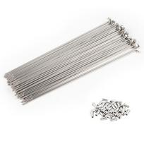 Stipinai cinkuoti 2,0x182mm+galvutė 144 vnt. pakuotė (juodi)