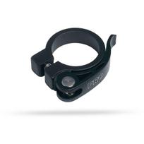 Balnelio stovo apkaba PRO Seatpost Clamp Quick Release Black 28.6mm