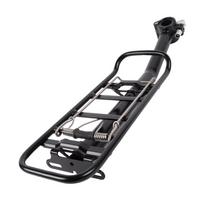 Bagažinė ant balnelio stovo AtranVelo TOUR 365 BS SEATPOST // tinka 25-36 mm stovams, aliuminis, AVS sistema (juoda)