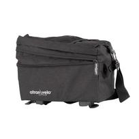 Krepšys ant bagažinės AtranVelo ZAP EASY // 11L, 17x25x31 cm, AVS fiksacija, Water-Proof (juoda)