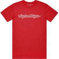 TLD SHORT SLEEVE TEE SIGNATURE SCARLET GLO (70191711)