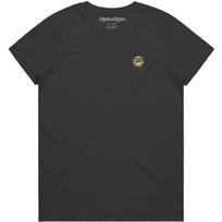 TLD WOMENS SHORT SLEEVE TEE HAPPY DAYZ CARBON (75369300)