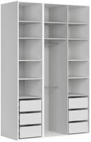 Spinta Flex, balta sp., 66 cm x 150 cm x 240 cm