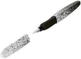 Plunksnakotis Pelikan Twist P457 M 826174, kairiarankiams/dešiniarankiams, balta sp./juoda sp.