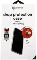 Telefono dėklas Promiz Drop Protection, iPhone 17 Pro, skaidri sp.