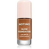 Notino Glow Foundation With SPF 50 & Plant Extracts švytėjimo suteikiantis makiažo pagrindas SPF 50 01 Deep Cool 30 ml