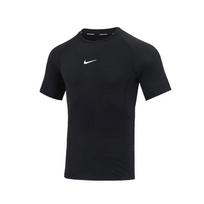 Nike vyriški DRI-FIT kompresiniai treniruočių marškinėliai L juoda