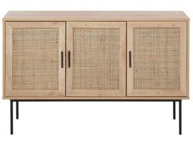 Komoda Beliani Pasco, rusva sp., 76 cm x 40 cm x 120 cm