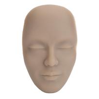 Makiažo Praktikos Veido Rinkinys 3D Realistiškas Pilno Veido Praktikai Platus 8vnt Makiažo Šepetėliai Daugkartinis Manekenas