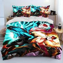 Anime Mano Herojus Akademija Izuku Deku Patalių Komplektas Berniukams Mergaitėms Viengulis Karalienės Dydžio Antklodės Užvalkalas Pagalvės Užvalkalas Lova Vaikams Suaugusiems 70x133cm 2pcs