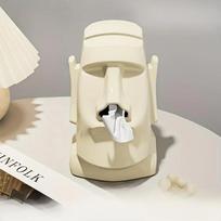 Cool Stone Carving 3 in 1 Tissue Box Bluetooth Headphone Hanger Living Room Decoration Headphone Display Stand balta