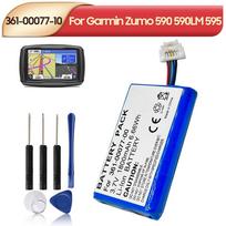 Įkraunama ličio baterija, skirta Garmin Zumo 590 590LM 595 010-12110-003 361-00077-00 616-00077-00 616-00077-10 Baterija 1880mAh
