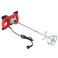 2100W 6-Speed Industrial Electric Blender Adjustable Paint Mixer Professional Cement Putty Powder Mixing Equipment S-shaped galvanized rod
