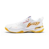 Li Ning Blade Max Amortizacija, Atsparūs dilimui žemi badmintono bateliai Unisex Balti Oranžiniai AYAU003-1 40