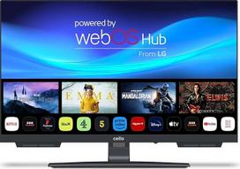 "Cello" LG "WebOS" 22" išmanusis televizorius be rėmelio "WebOS Bluetooth" "Pitch Perfect" garsiakalbis, idealiai tinkantis virtuvei, miegamajam ar mažiems kambariams C2224WSH