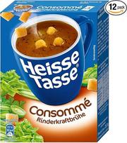 "Erasco" puodelis "Consommé" - jautienos sultinys 12 x 21,3 g