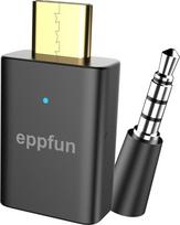 "eppfun Bluetooth 5.4" USB-C garso adapteris PS5/Switch/iPhone17/16, LE Audio APTX belaidis siųstuvas belaidėms ausinėms ir ausinėms (tik garsas)