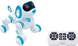 "Lexibook Power Puppy Jr", mano mažasis nuotoliniu būdu valdomas šuo-robotas, skirtas mokymui, šuo-robotas su garsais, muzika, šviesos efektais, lojant ir bėgant kaip tikras šuo, PUP01