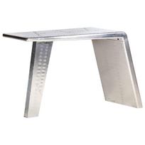 Aviator rašomasis stalas sidabrinės sp 112x50x76cm metalas