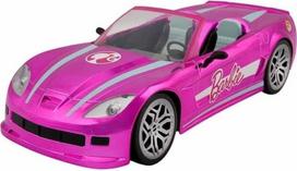 "Mondo Motors" 63619 "Barbie" RC svajonių automobilis, nuotoliniu būdu valdomas automobilis vaikams, kuriame telpa 2 lėlės, 43 x 18 x 13 cm, su nuotolinio valdymo pulteliu, žaislas nuo 3 metų