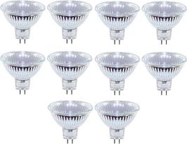 "NCC-Licht" halogeninės lemputės 50 W GU5.3 MR16 12 V FL 50 vatų lempa 38° pakuotė 10 vnt.
