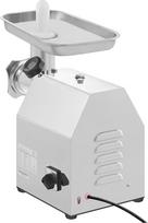 "Royal Catering" RCFW 140-850ECO Mėsmalė Mėsos malūnėlis elektrinis (140 kg/h, 850 W, grįžtamojo srauto funkcija, skylių dydis 6/8 mm, nerūdijantis plienas) ECO