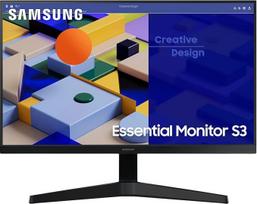 "Samsung S31C Essential" monitorius S27C314EAU 27 colių IPS skydelis "Full HD" raiška "Eco Saving Plus" "AMD FreeSync" 5 ms atsako laikas 75 Hz atnaujinimo dažnis Juoda