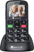 "SweetLink S2PLUS" senjorų mobilusis telefonas be sutarties - dviejų SIM kortelių 2G GSM su 1400 mAh baterija, SOS pagalbos skambučio mygtuku, 1,77 colio ekranu su dideliais mygtukais, įkrovimo stotele ir FM radiju | su aiškiu balsu
