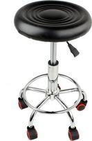 Ejoyous Rolling Stool, darbo taburetė, biuro taburetė, reguliuojamo aukščio taburetė, pasukama taburetė, grožio taburetė, kosmetikos taburetė, praktikos taburetė, 360° pasukama su PU odos dangteliu ir ratukais 45-55 cm