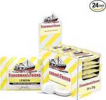 Fishermans Friend Multi Buy 25 g citrinų be cukraus gerklės skausmo vaistai - pakuotė po 24 vnt.