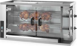 Hendi Dujinė kepsninė 8-10 viščiukų 9,4 kW gamtinės dujos LPG PB - 226063