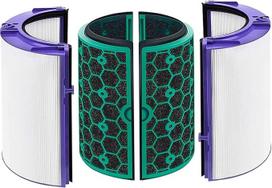 HEPA filtras "Dyson Pure Cool" oro valytuvui TP04 TP05 HP04 HP05 DP04, aktyvintosios anglies + oro filtro atsarginis filtras, suderinamas su "Dyson Pure Cool" valymo ventiliatorių atsarginiu filtru