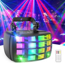 LED scenos apšvietimo vakarėlio šviesa, DMX512 2-in-1 RGB disko šviesa, disko šviesa, vakarėlio šviesa, muzika valdoma nuotolinio valdymo pulteliu, Derbio šviesa, DJ disko šviesa vakarėliui, klubui, barui, namams, Kalėdoms, Helovinui