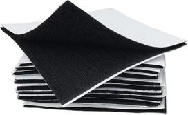 Lipnios juostos su velcro lipnia juostele Pakuotė 10 10 x 10 cm I Dvipusis kabliukas ir vilnonis savaime lipnus I Pakabinamas tvirtinimas be gręžimo I Juoda