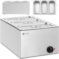Royal Catering Elektrinis kaitinimo katilas 3 x GN 1/3 640 W