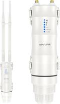 WAVLINK AC600 Lauko dviejų dažnių juostų kartotuvas WiFi prieigos taškas kartotuvas Ap-Mode maršrutizatorius WISP 2.4GHz 150Mbps + 5GHz 433Mbps pasyvus PoE modelis 100M White