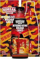 [Korean Street] Korėjietiškas Buldak padažas (340 g) - itin aštrus korėjietiškas padažas aštrumo mėgėjams - puikiai tinka stalo padažui - pagamintas Korėjoje, veganiškas ir ne GMO