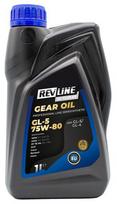 Transmisinė alyva REVLINE GEAR OIL (1L) 75W80 REV. SEM. GL-5 75W80 1L