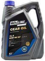 Transmisinė alyva REVLINE GEAR OIL (5L) 85W90 REV. GL-5 85W90 15F 5L
