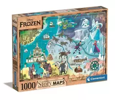 Puzzle 1000 elements Story Maps Frozen