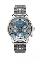 Laikrodis „Zeppelin“ Friedrichshafen 8537M3, 36 mm, sidabrinis