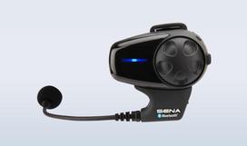 SENA SMH10 motociklų „Bluetooth“ ryšio sistema su universaliu mikrofonų rinkiniu