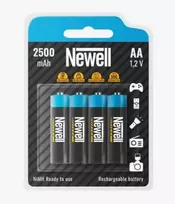 Newell įkraunamas NiMH AA 2500 x 4