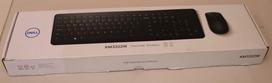 SALE OUT. Dell | Keyboard and Mouse | KM3322W | Keyboard and Mouse Set | Wireless | Batteries included | Wireless connection | US | Black | DAMAGED PACKAGING, REFURBISHED